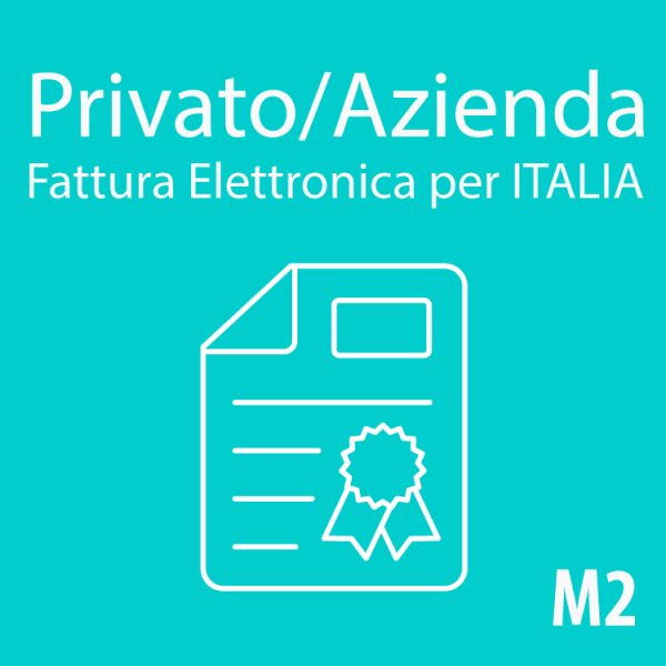 Modulo Magento 2 Privato / Azienda